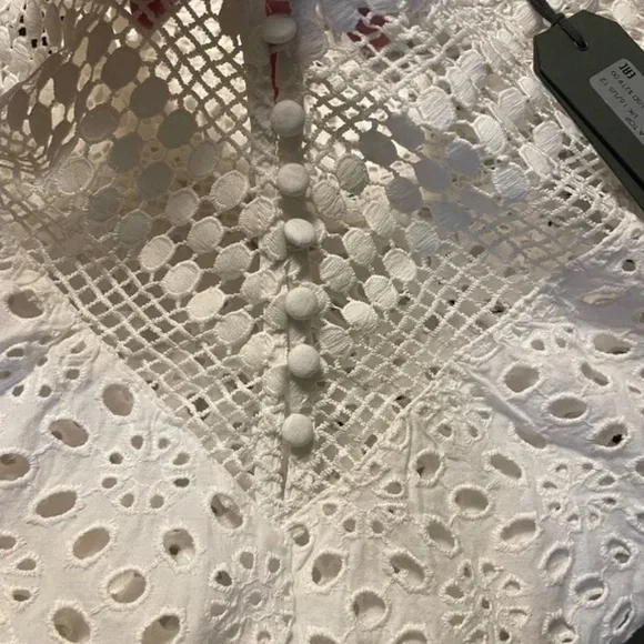 All Saints TILA top white size 12, New with tags - Picture 3 of 6